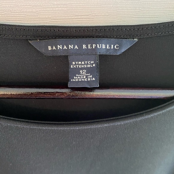 Banana Republic Black & Navy Mini Dress - Picture 4 of 8